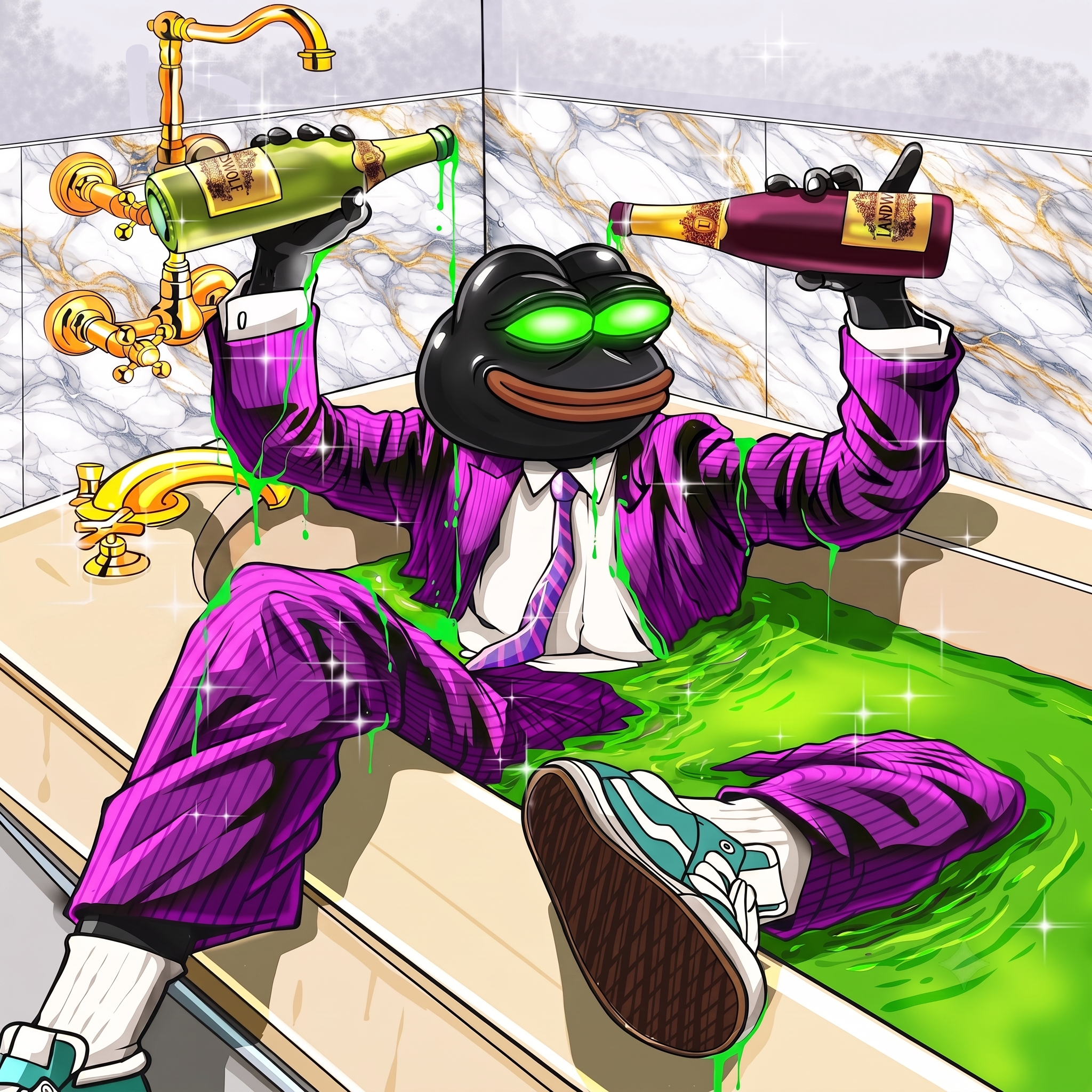 Black PePe art