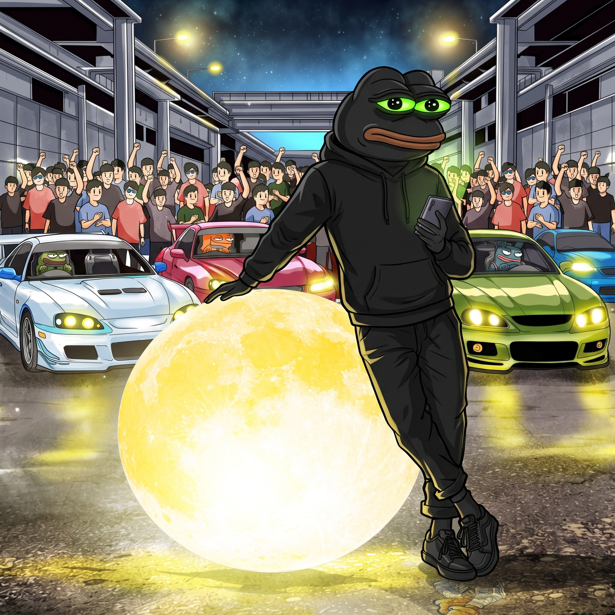 Black PePe art